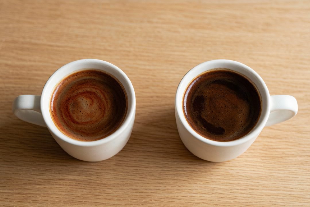 Side-by-side comparison of a Yunnan plateau coffee farm and a Colombian Andean coffee farm
